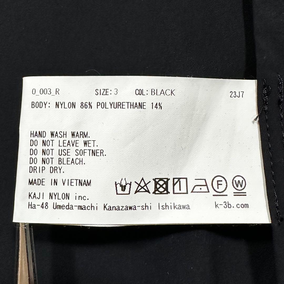 K-3B ZERO 0_003 アクティブシングルジャケット 干場義雅 濃紺 3