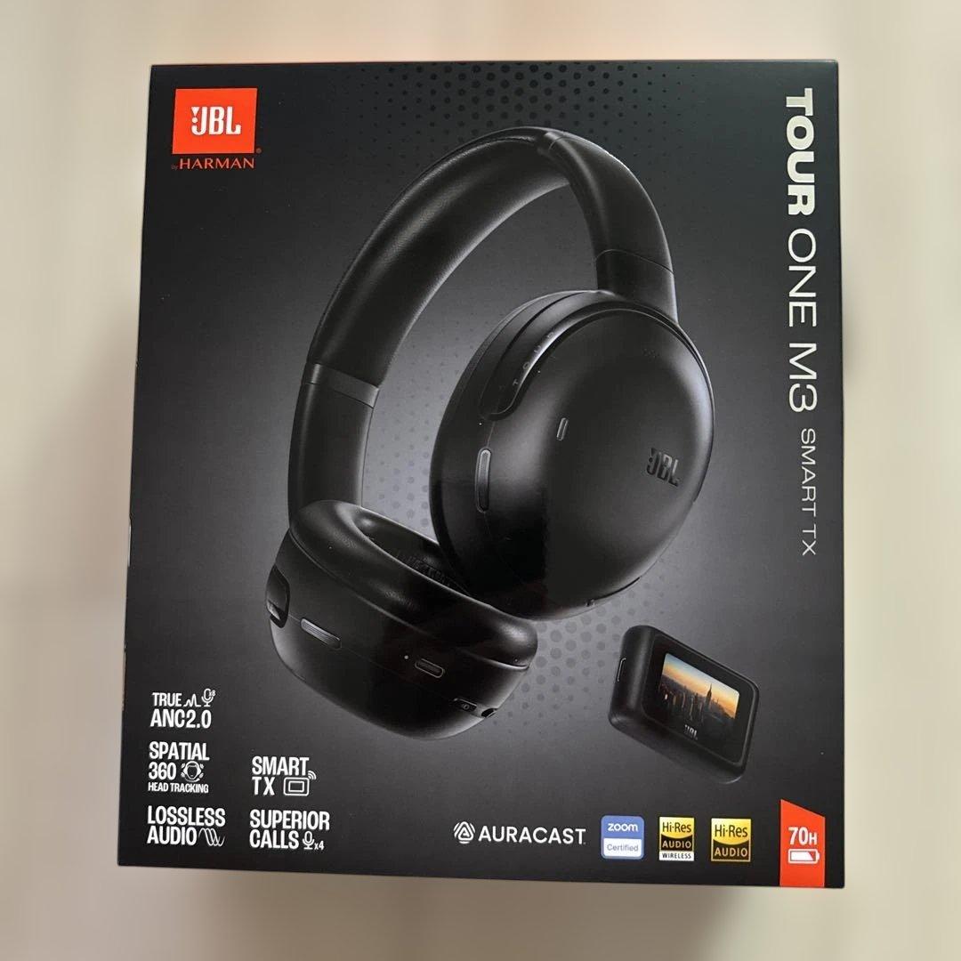 JBL ワイヤレスヘッドホン TOUR ONE M3 Smart Tx 黒