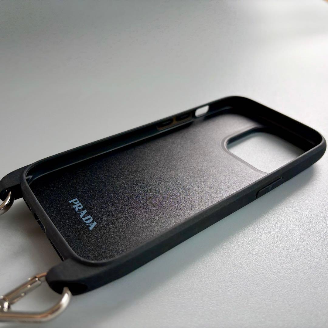 新品未使用 PRADA プラダ iPhoneケース スマホショルダー ストラップ