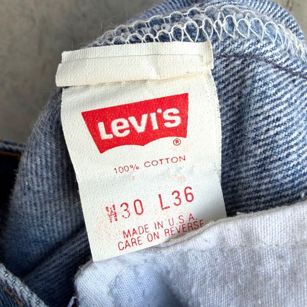 90年代 USA製 Levi's 501 デニム ジーンズ W30 L36