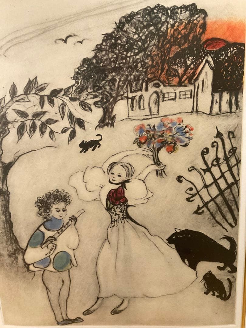 ひつじさま専用　フジ子・ヘミング「パラダイス(楽園にて)」銅版画　直筆サイン有り