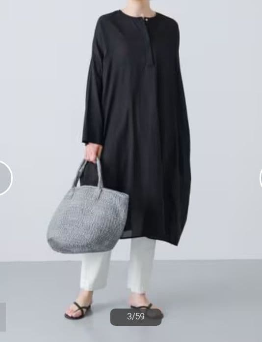 かぐれ　新品未使用　ボイルチュニックプルオーバー