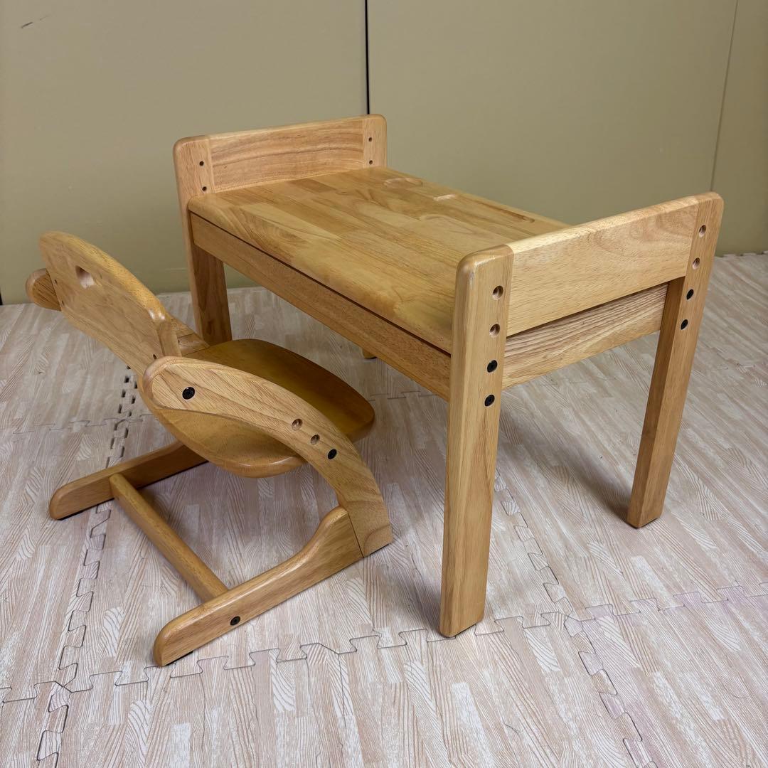 送料込み　除菌清掃済　☆美品☆　大和屋　ヴォーノアミーチェ　デスク&チェア