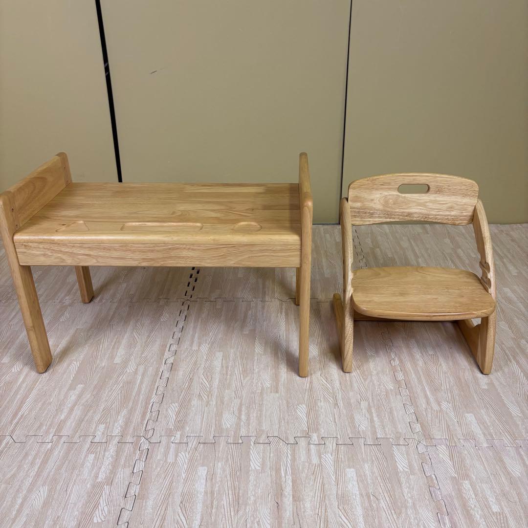 送料込み　除菌清掃済　☆美品☆　大和屋　ヴォーノアミーチェ　デスク&チェア