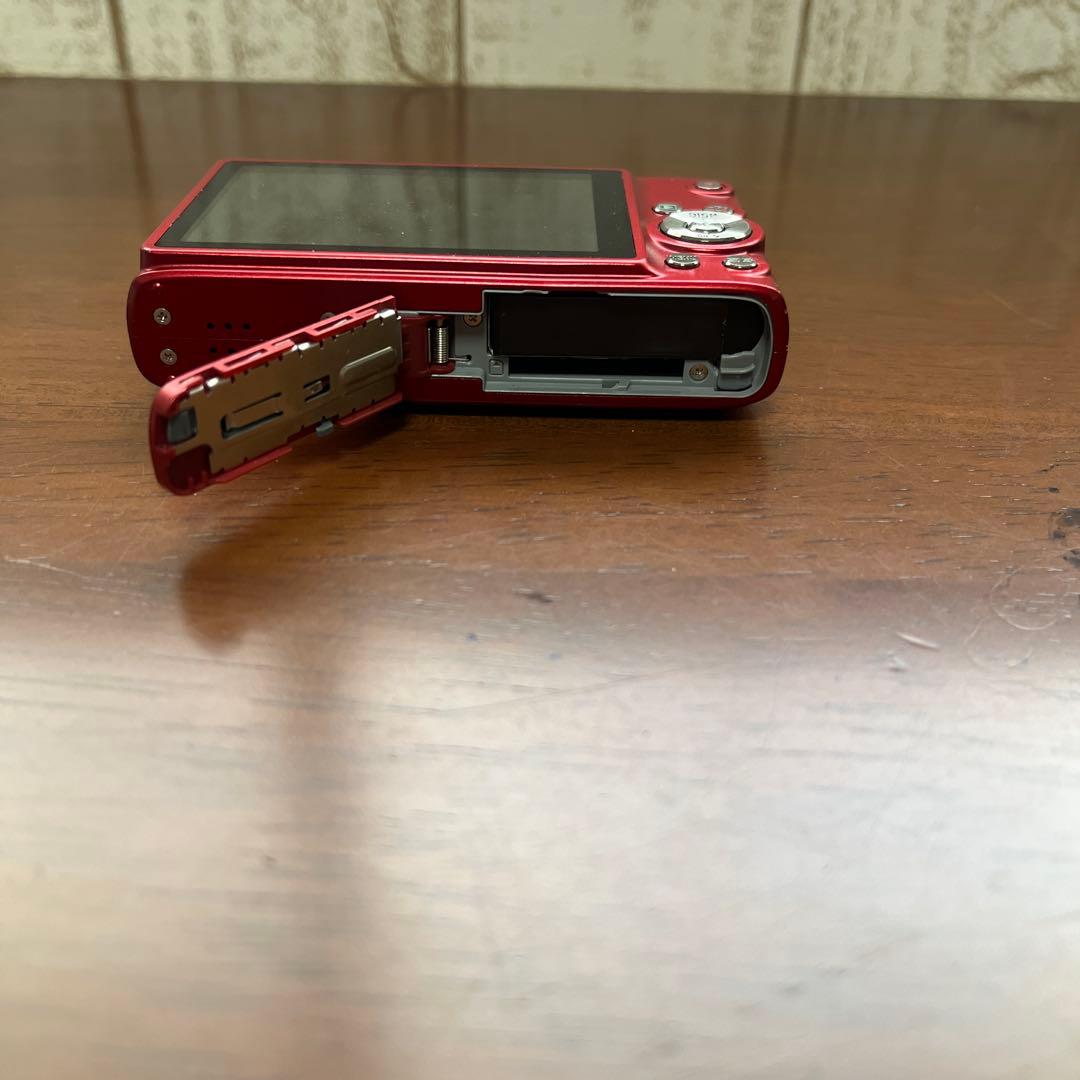 カシオ EXILIM コンパクトデジタルカメラ 赤