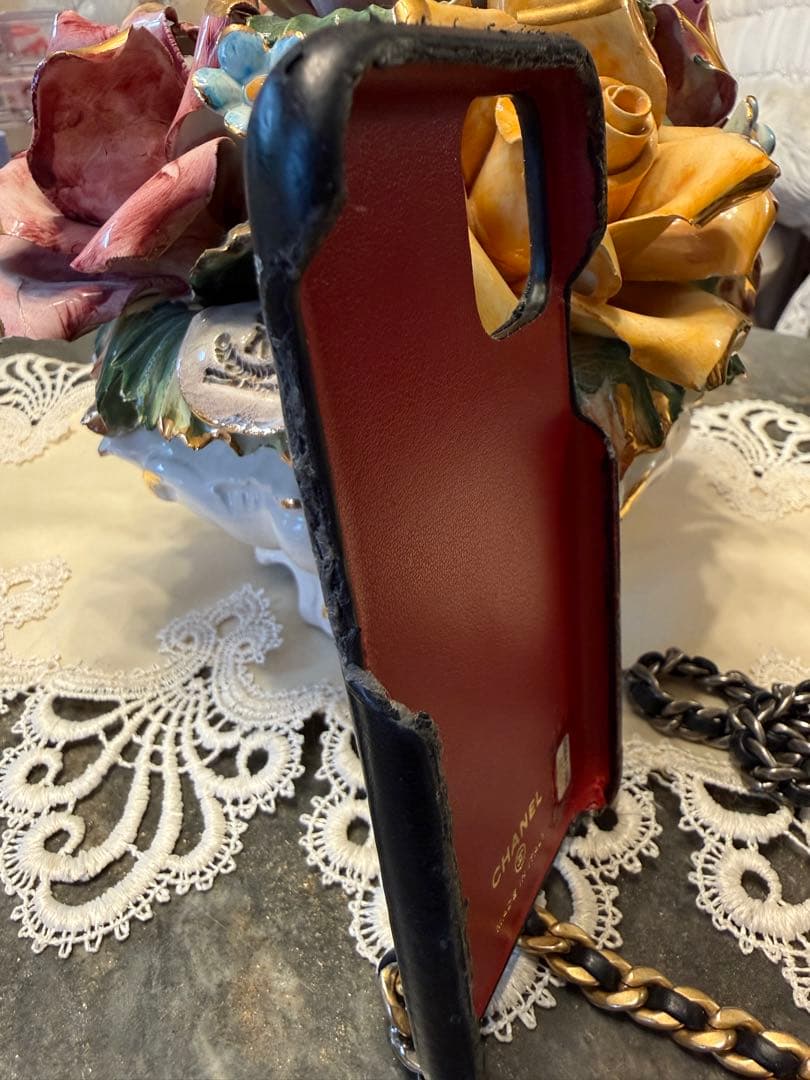 CHANEL iPhone11pro スマホケース　ショルダー