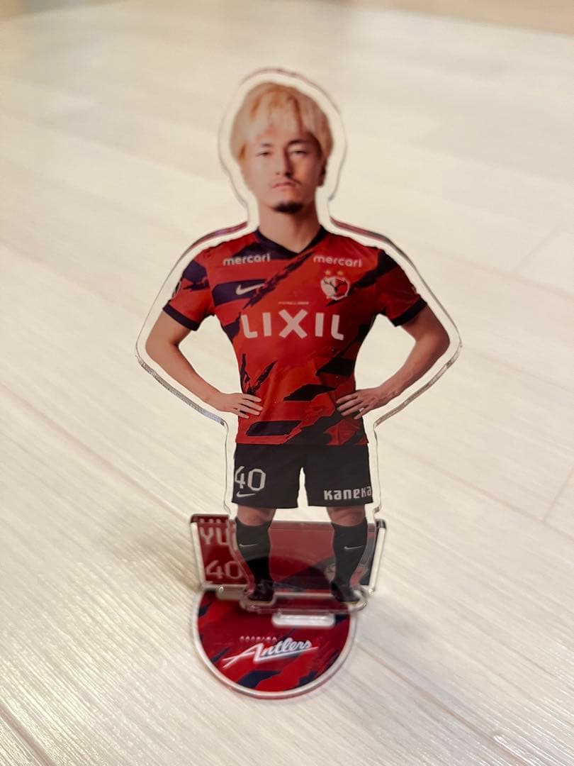 鹿島アントラーズ　鈴木優磨選手　アクリルスタンド