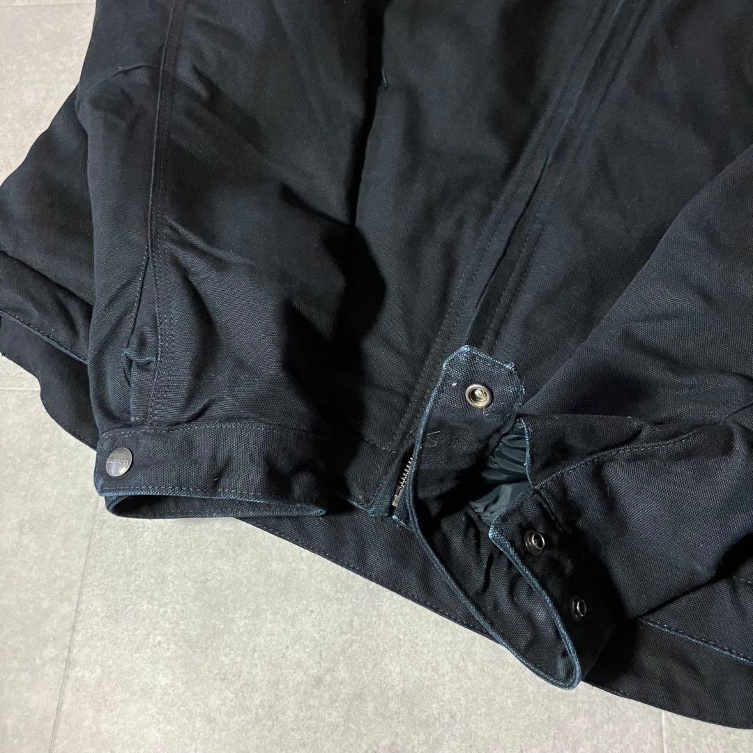 Carhartt 103828 デトロイトジャケット/L/メキシコ製/ブラック