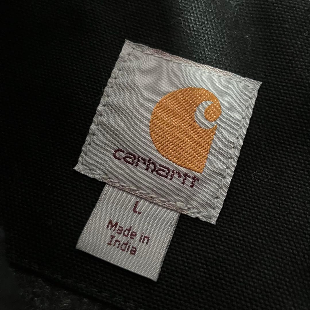 Carhartt 103828 デトロイトジャケット/L/メキシコ製/ブラック