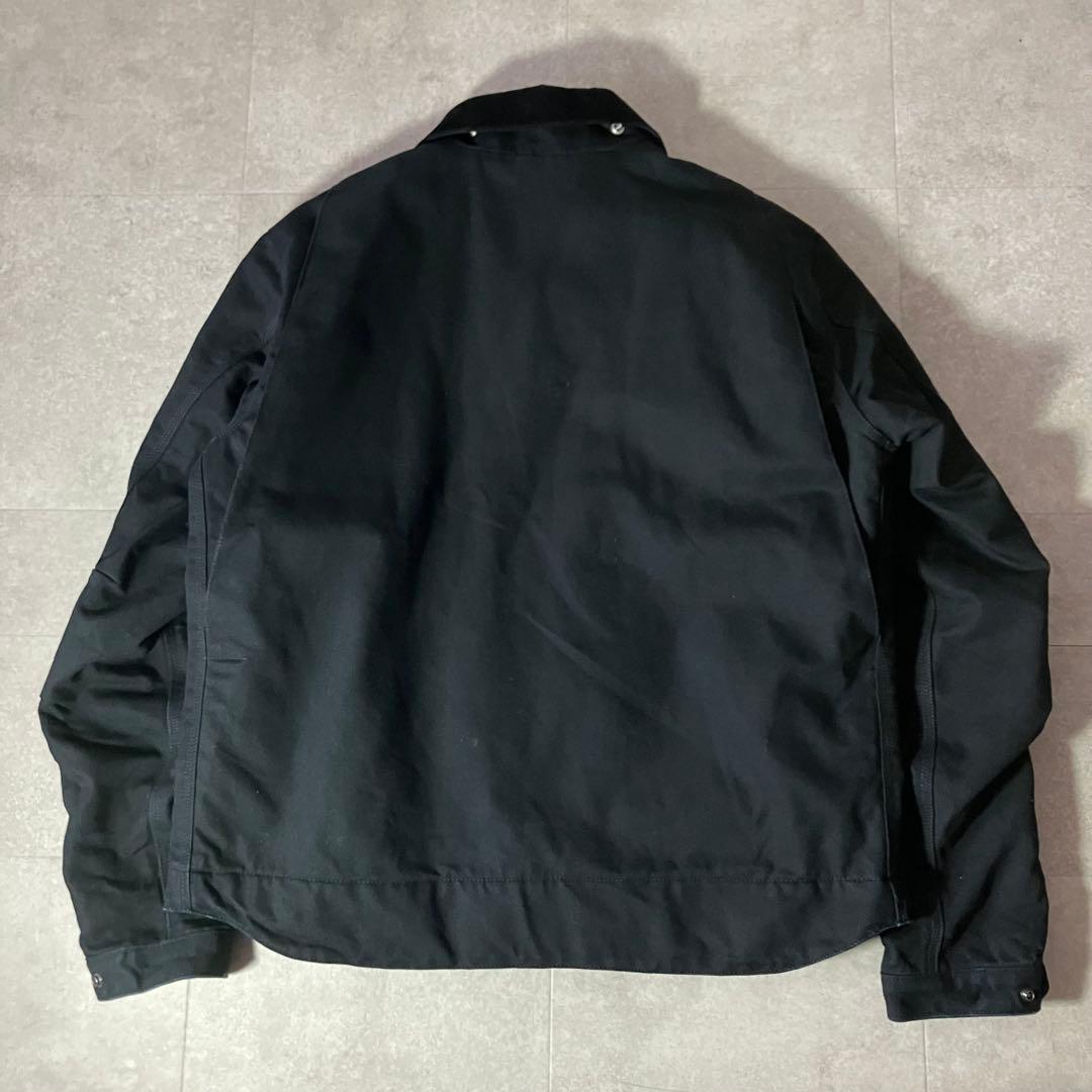 Carhartt 103828 デトロイトジャケット/L/メキシコ製/ブラック