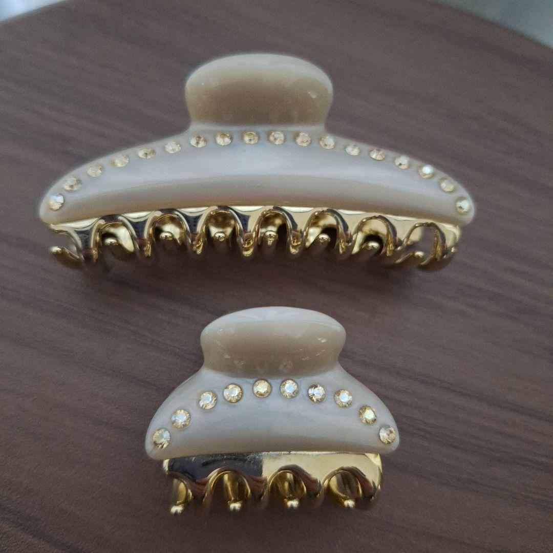 匿名配送　アッカacca クリップ 2点セット　おまけCHANELの小さな袋