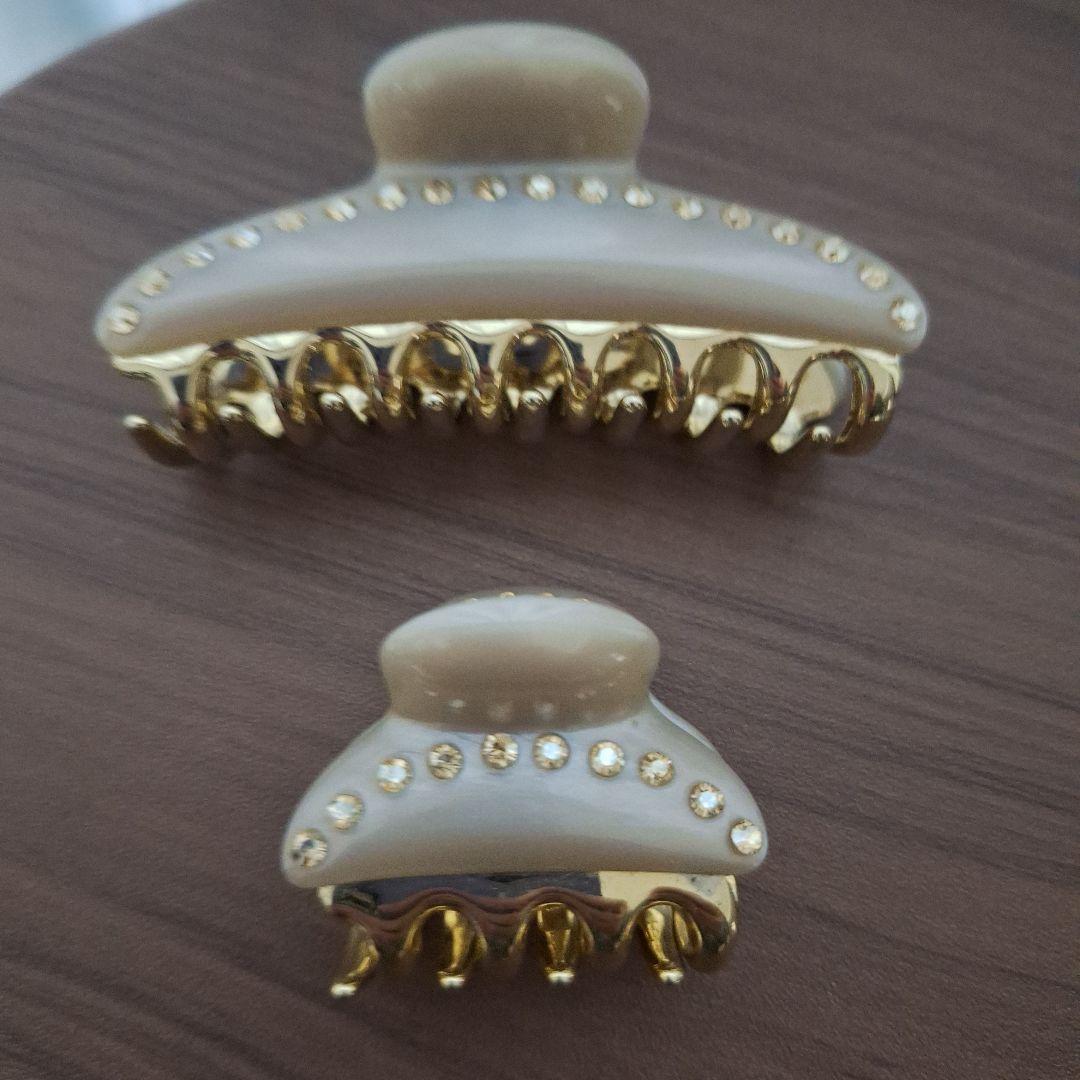 匿名配送　アッカacca クリップ 2点セット　おまけCHANELの小さな袋