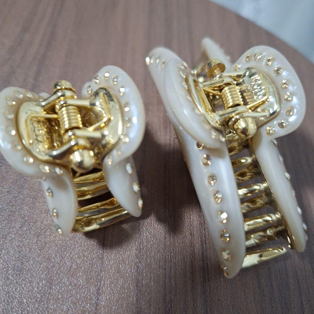 匿名配送　アッカacca クリップ 2点セット　おまけCHANELの小さな袋