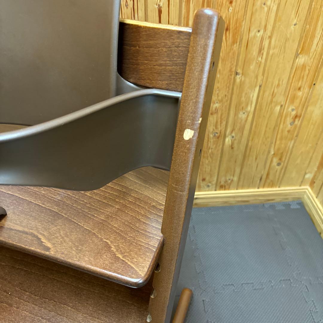 ストッケ トリップトラップ ウォールナットブラウン ベビーセット&トレイ付