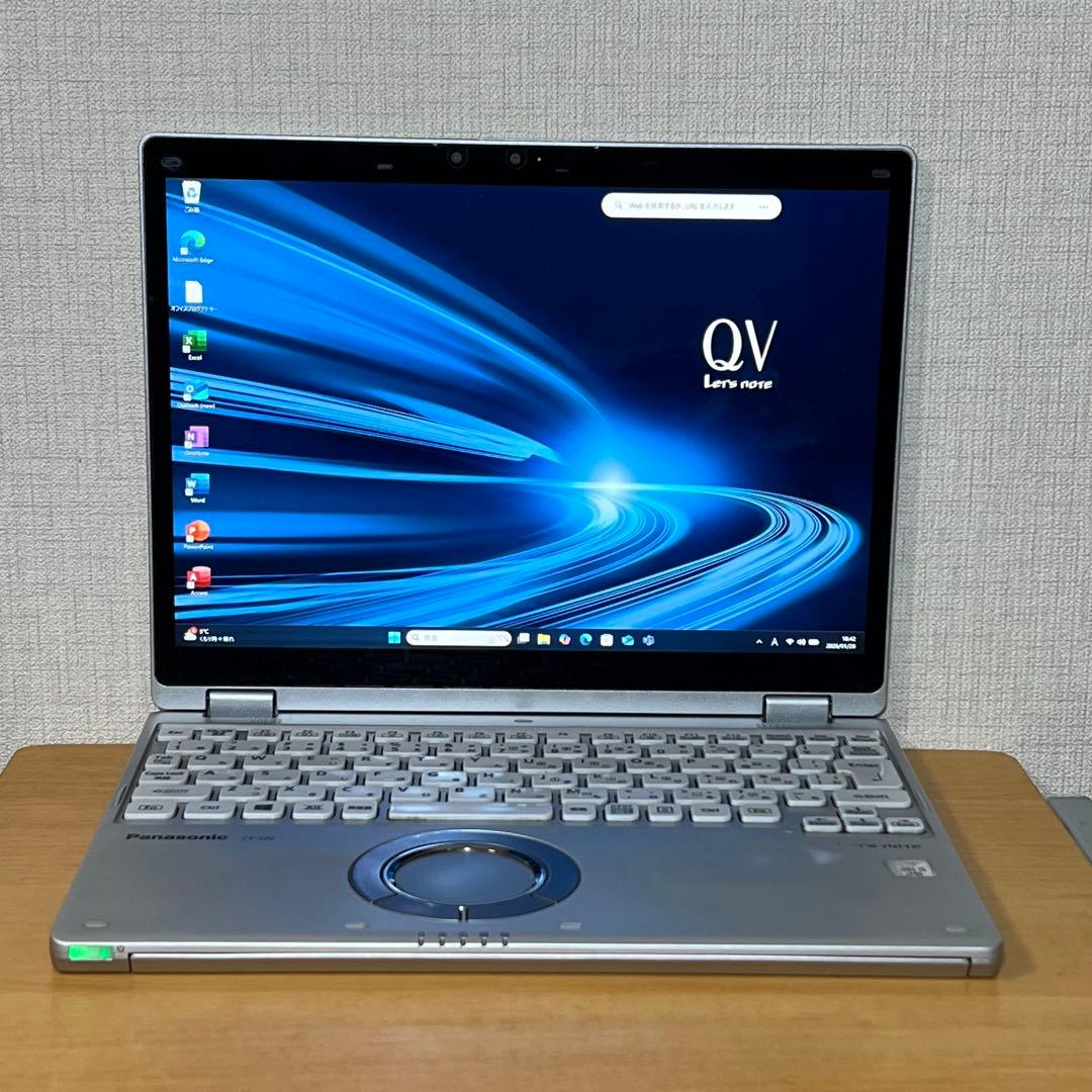 バッテリー良好!レッツノートQV9 i5 16G／256GB／LTE／オフィス