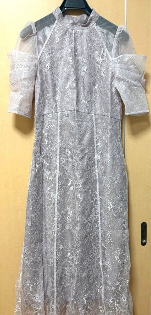 LAV1＊ SNIDEL スナイデル　 スパンコールレースドレス