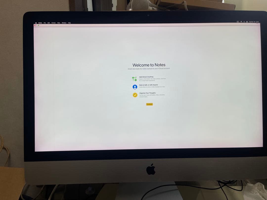 iMac Retina 5K 27インチ 2017 ジャンク