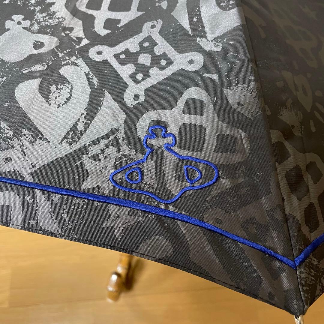 【美品】Vivienne Westwood オーブ刺繍 晴雨兼用 日傘