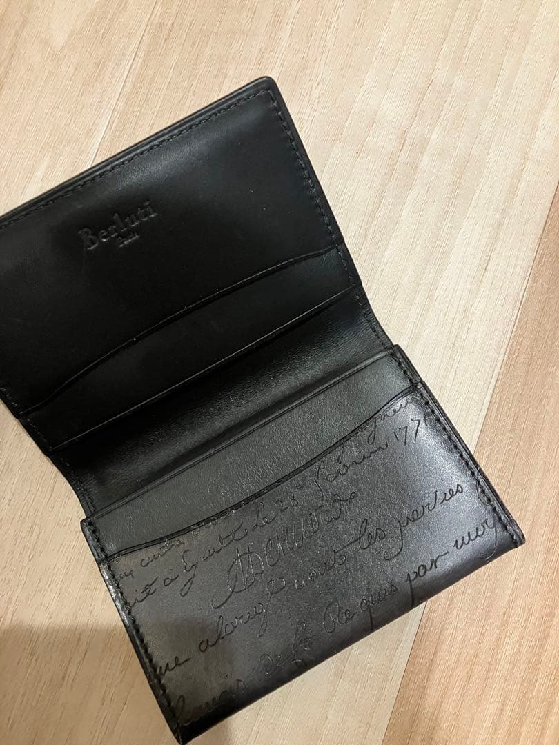 【美品 ほぼ未使用】Berluti ベルルッティ名刺入れ