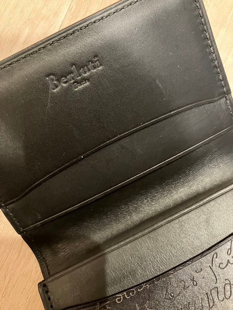 【美品 ほぼ未使用】Berluti ベルルッティ名刺入れ
