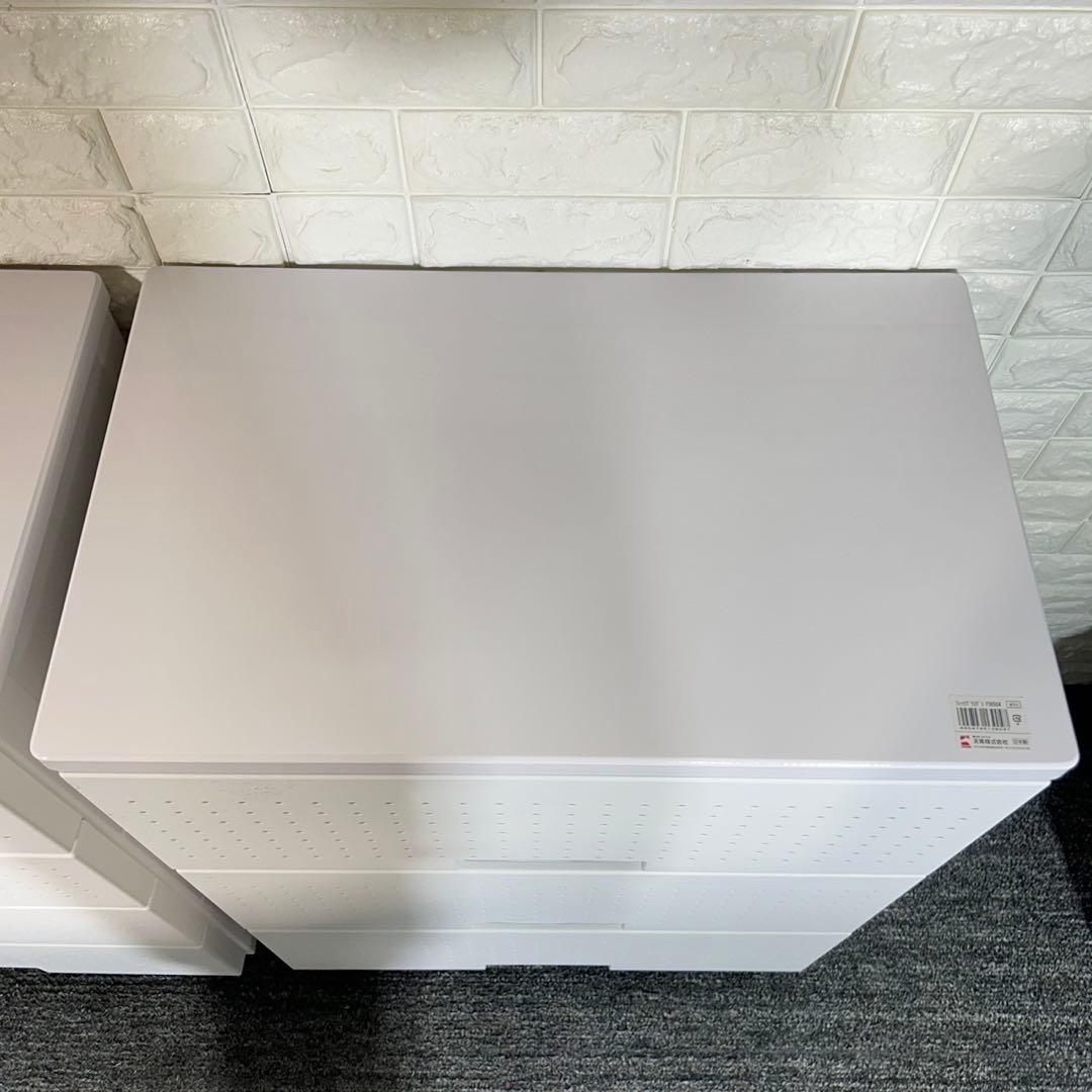 天馬 TENMA フィッツプラスデコ 4段 3段 ホワイト 収納 C097