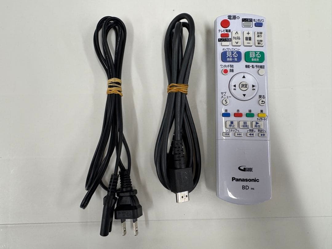 F002 美品　Panasonic ブルーレイレコーダー　500GB