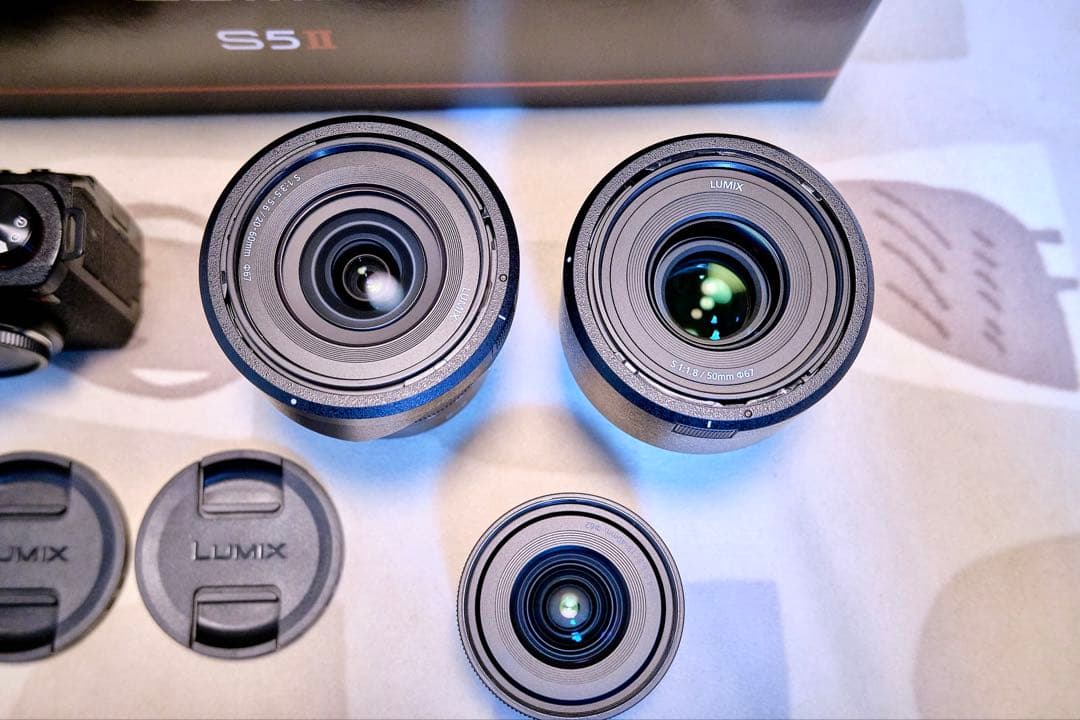 【美品】2月2日迄‼️LUMIX S5II（レンズ3本）Wキット+S18-40mm