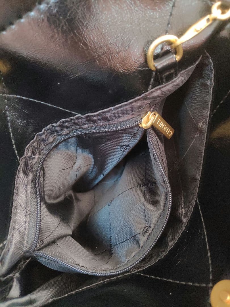 CHANEL ノベルティ ショルダーバッグ パールチェーン ポーチ付き