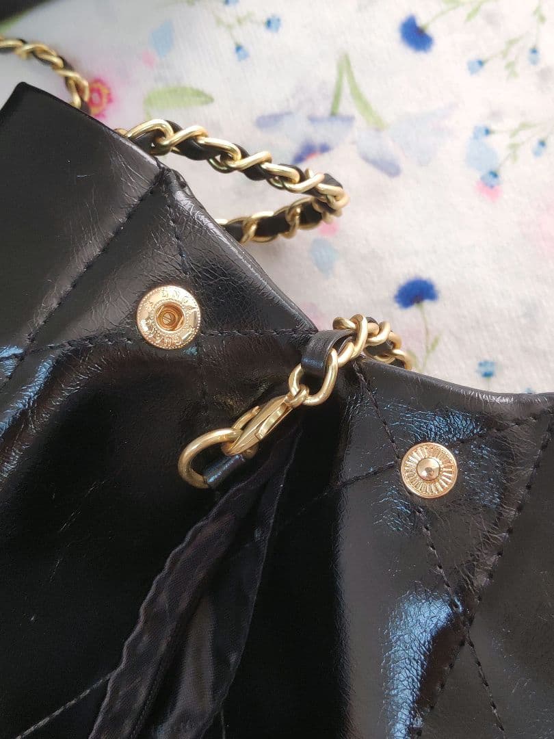 CHANEL ノベルティ ショルダーバッグ パールチェーン ポーチ付き