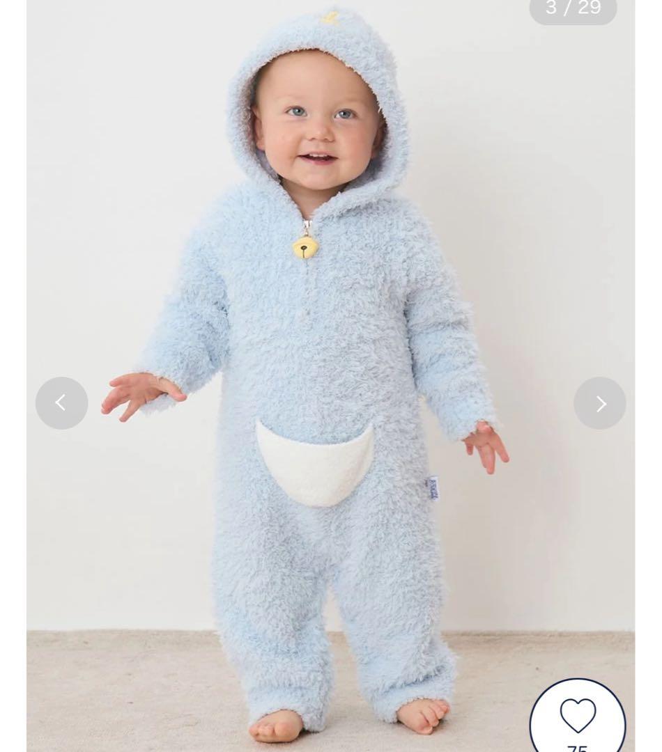 【新品未使用】ジェラピケ　ロンパース ドラえもんコラボ 完売商品　BABY