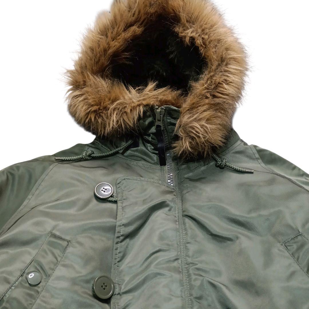 ✨ALPHA INDUSTRIES N3B モッズコート カーキ Mサイズ
