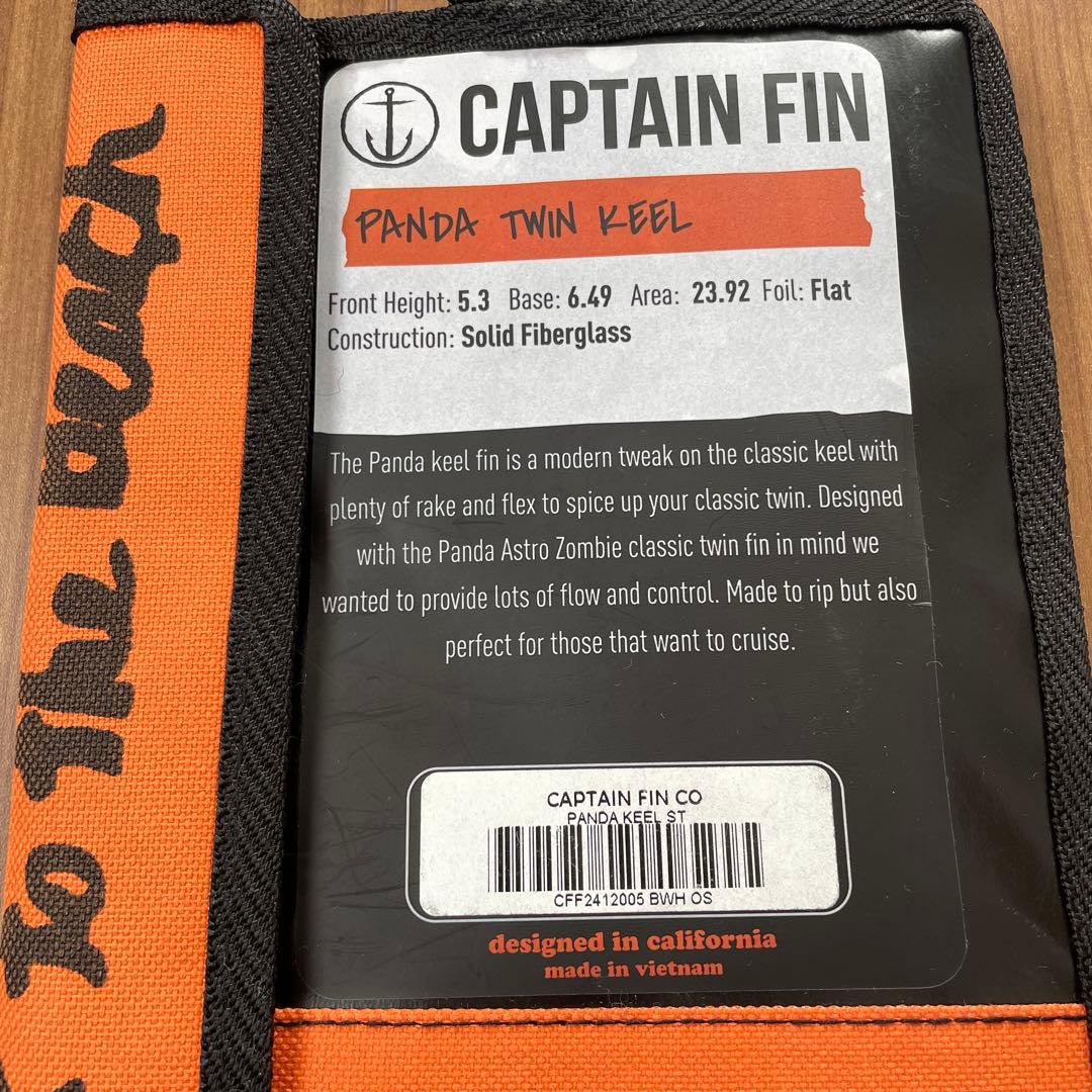 サーフィン・ボディボード CAPTAIN FIN PANDA TWIN KEEL