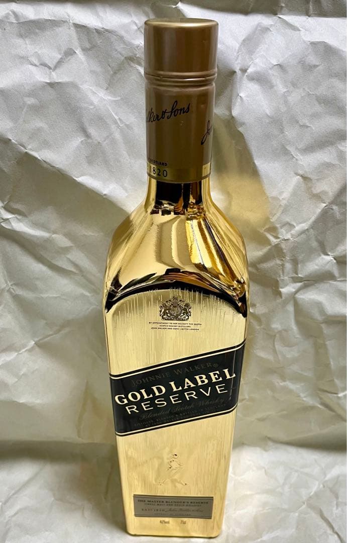 希少 限定 ジョニーウォーカー ゴールドラベル リザーブ ブリオン 750ml