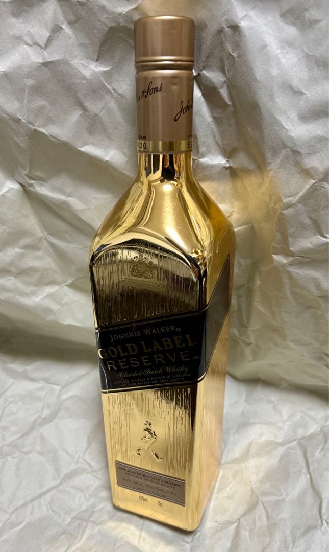 希少 限定 ジョニーウォーカー ゴールドラベル リザーブ ブリオン 750ml