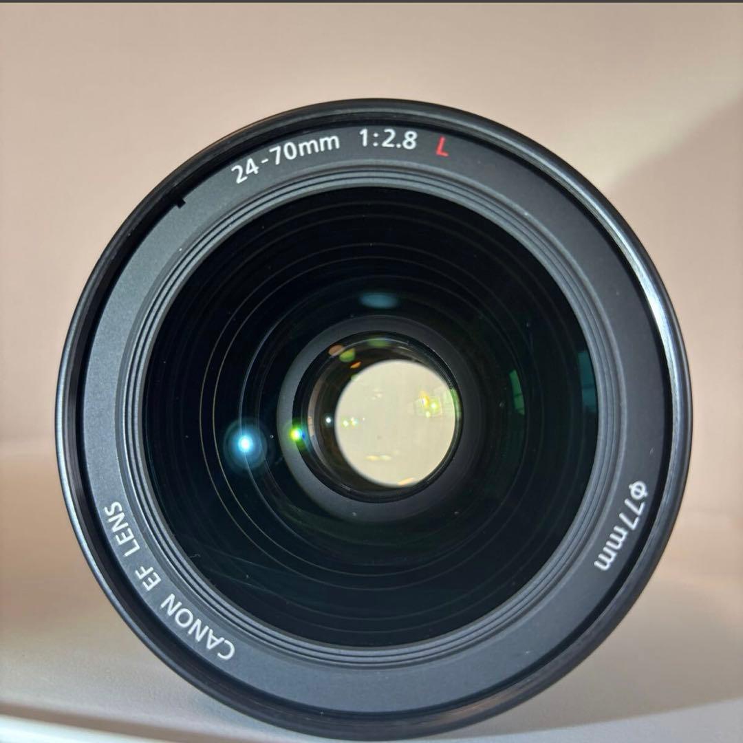 Canon EF 24-70mm F/2.8L 動作未確認・外観光学キレイ
