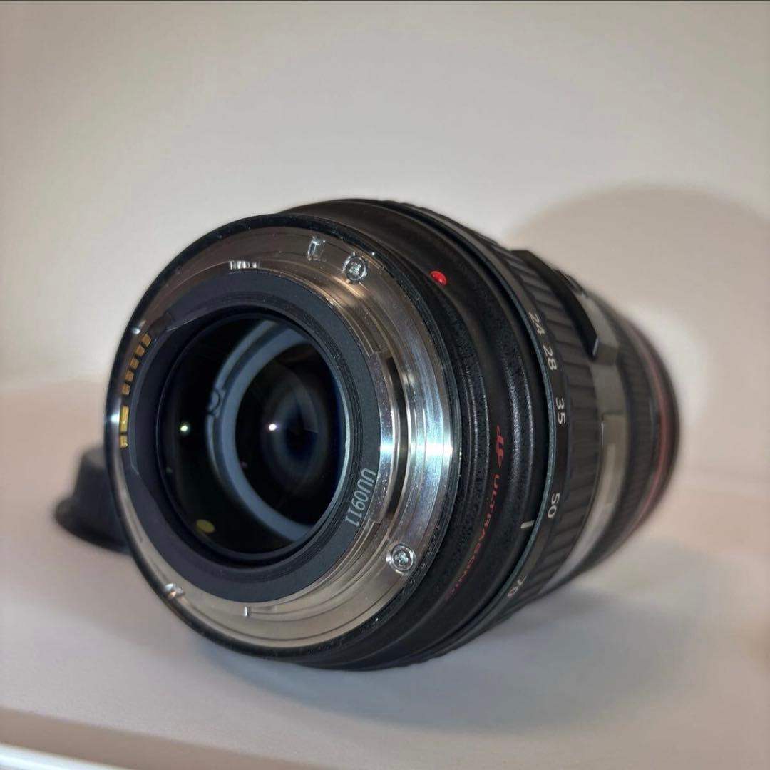 Canon EF 24-70mm F/2.8L 動作未確認・外観光学キレイ