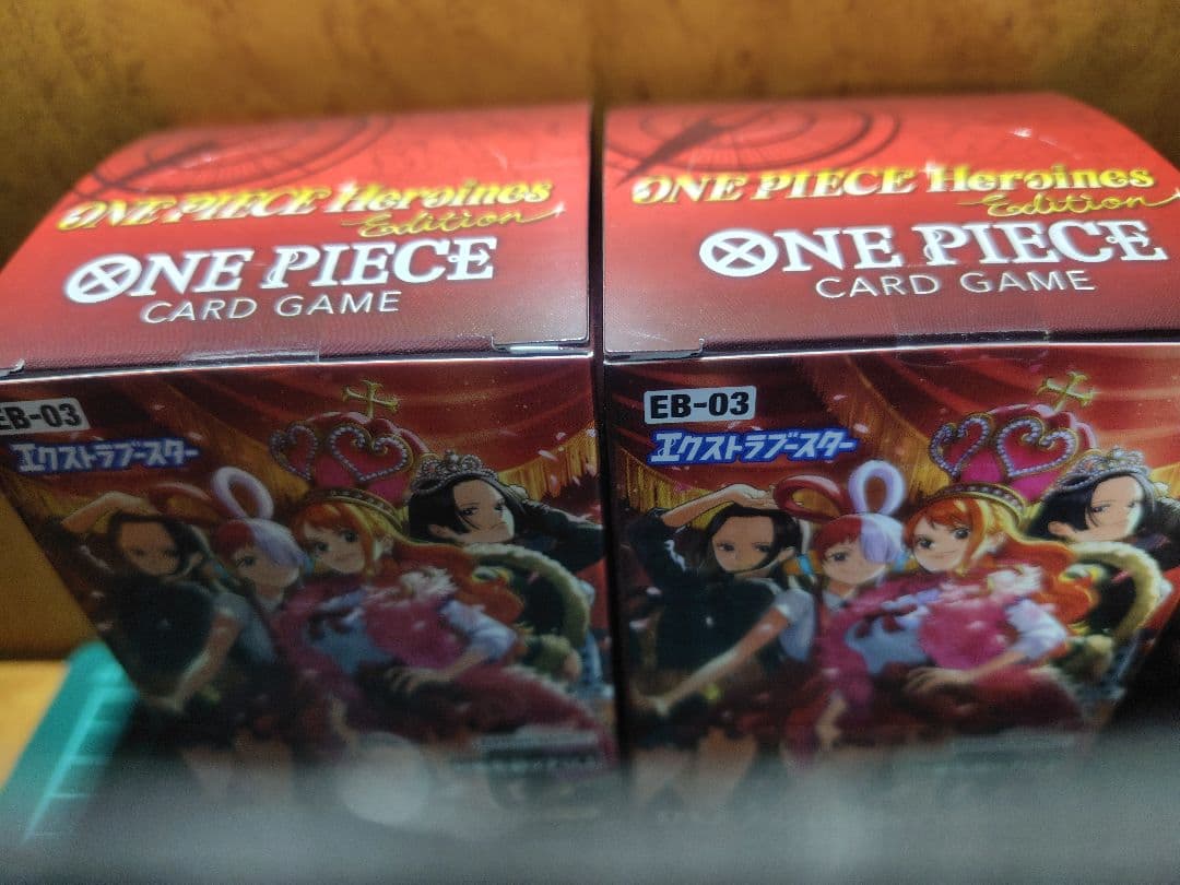 ONE PIECEカードHeroines Edition 未開封2box