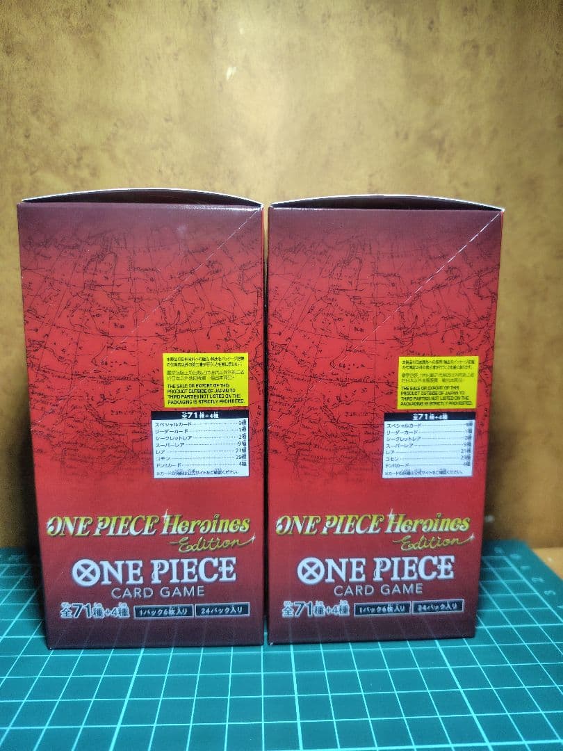 ONE PIECEカードHeroines Edition 未開封2box
