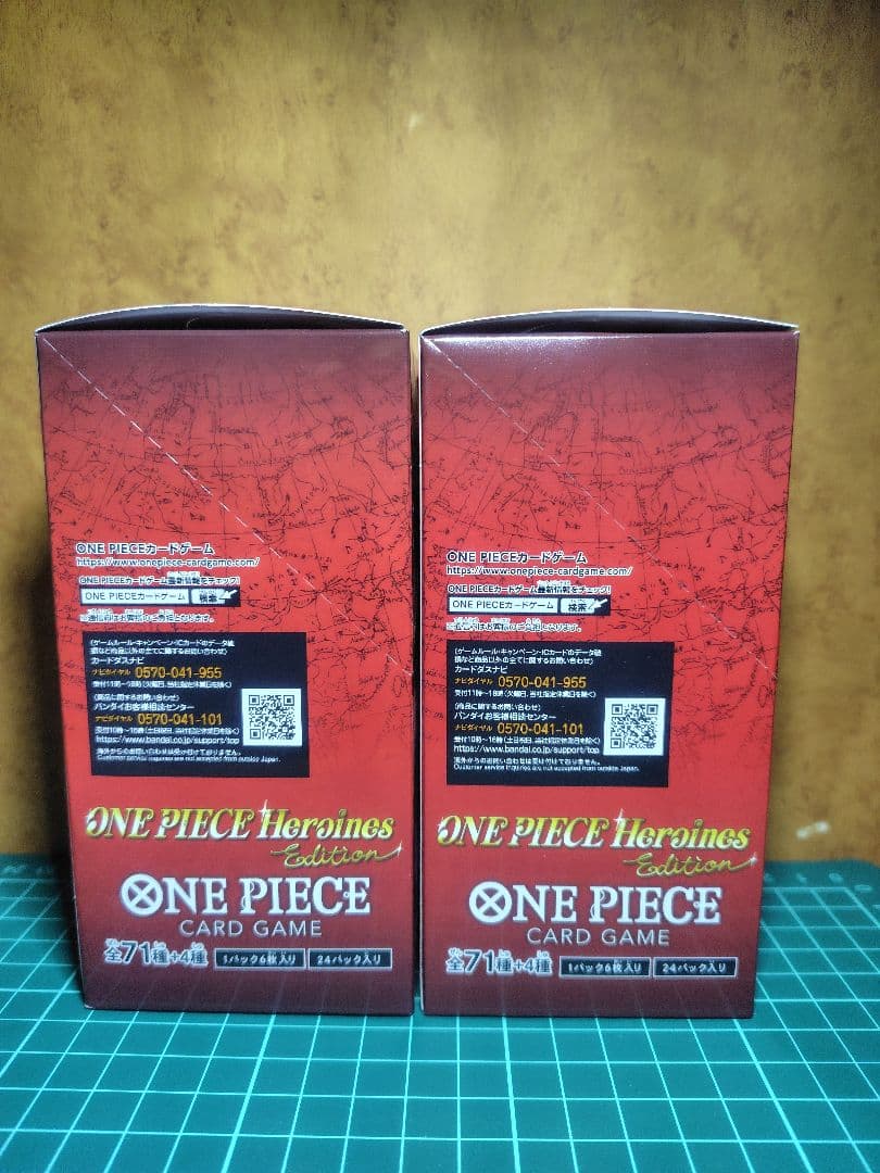 ONE PIECEカードHeroines Edition 未開封2box