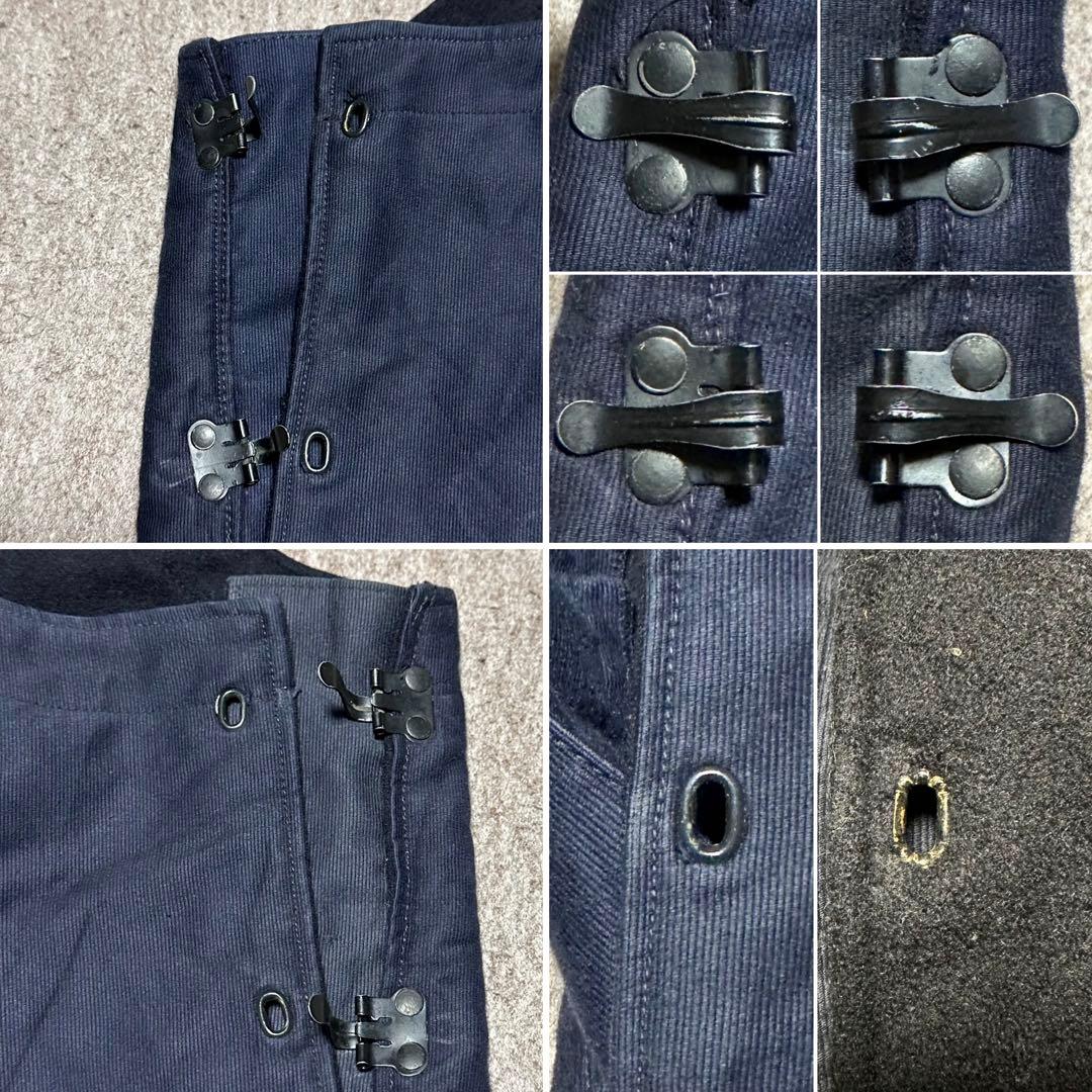 USNAVY デッキパンツ フック 紺 美品 オリジナル 大戦 WW2 40s