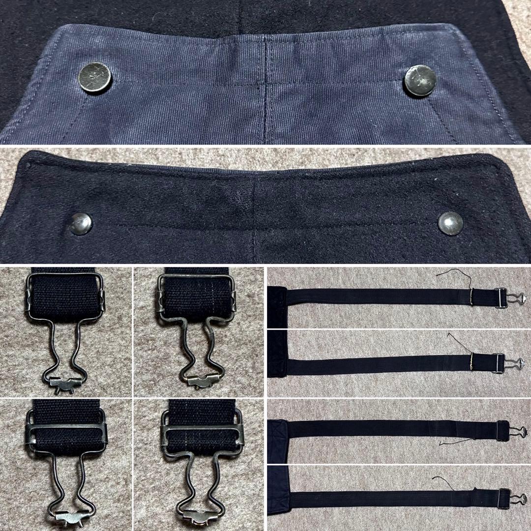 USNAVY デッキパンツ フック 紺 美品 オリジナル 大戦 WW2 40s