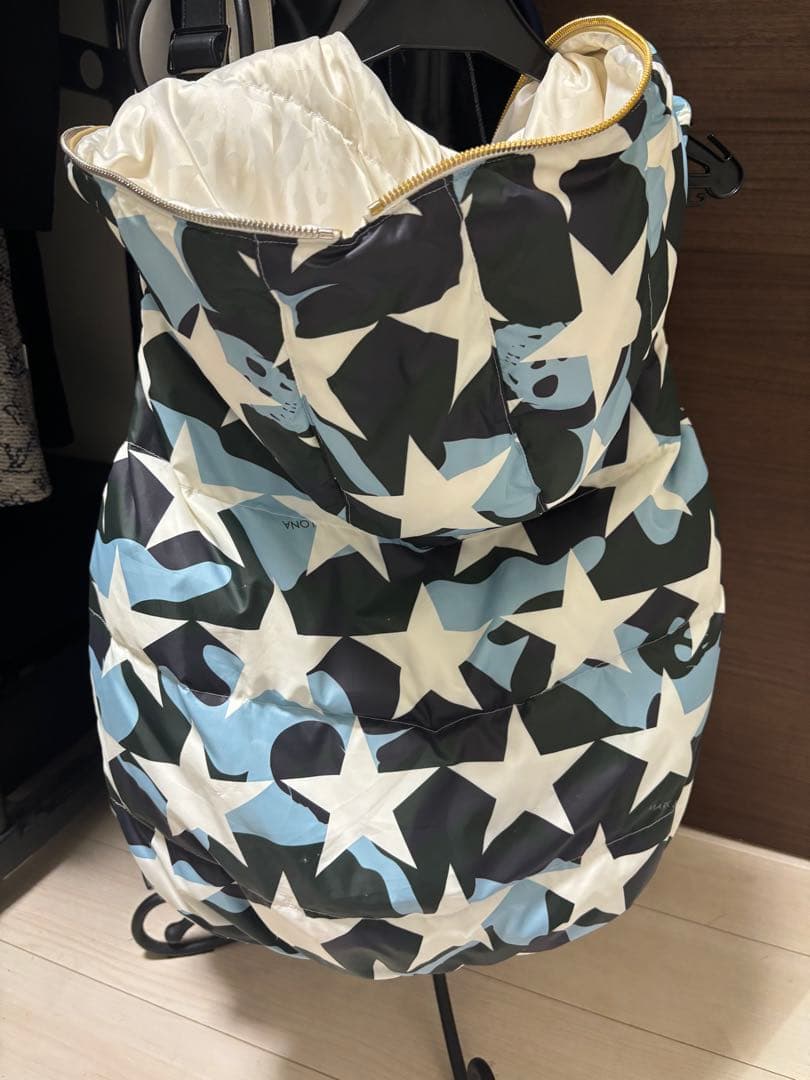 MARK & LONA スカルパターン ダウンベスト