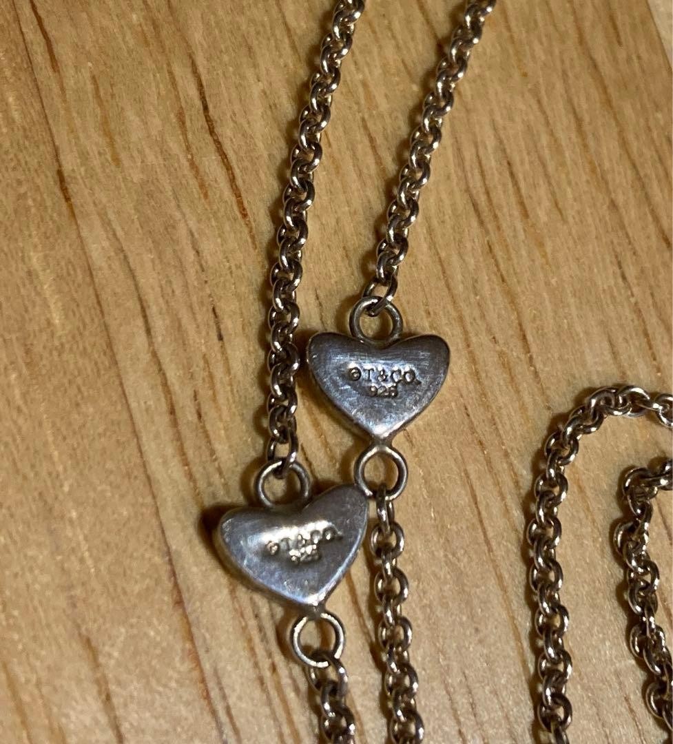 ま*ろ様 ヴィンテージ・ティファニー◆TIFFANY&CO.◆ハートリンクラリア