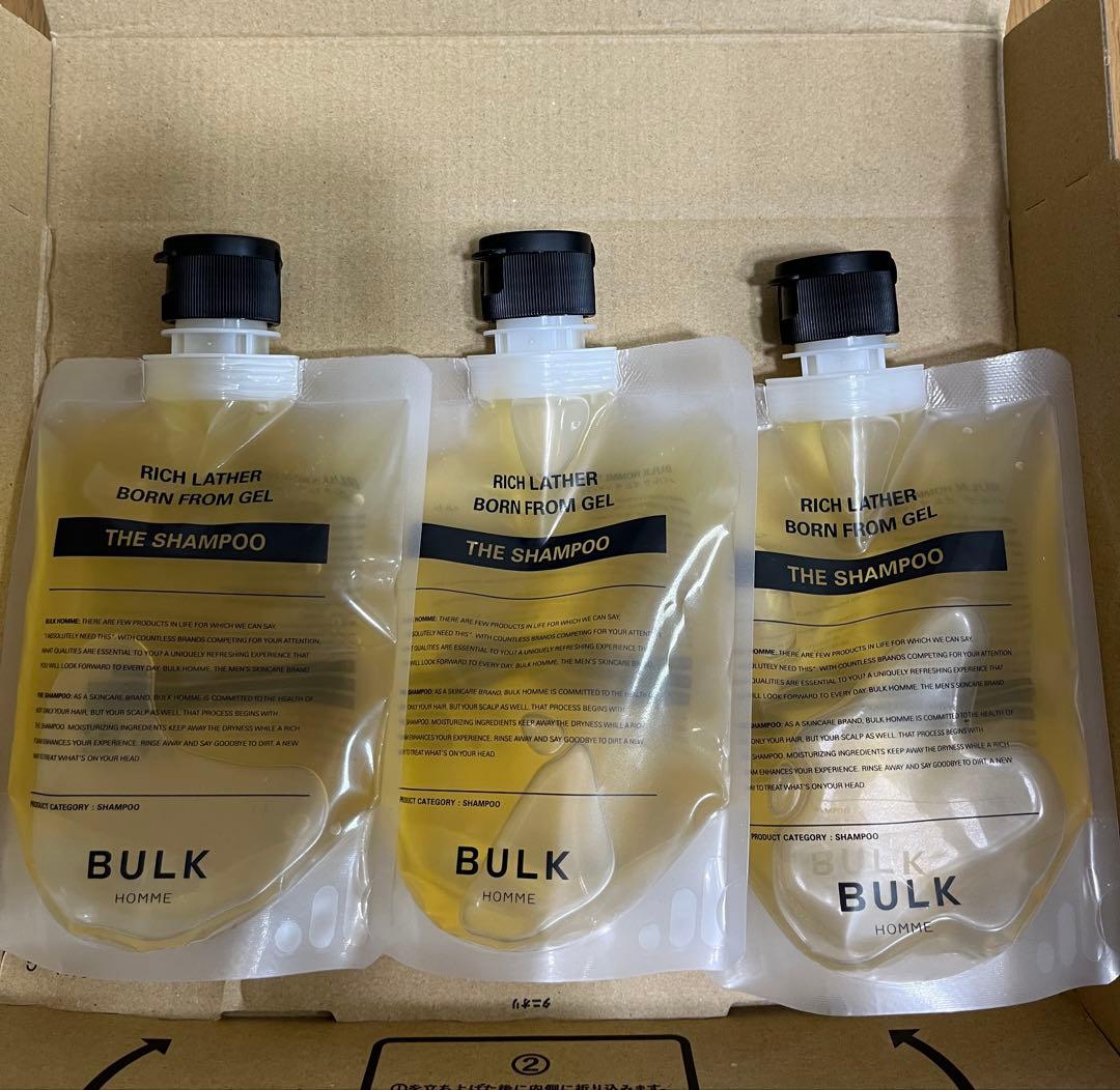 TKO　洗顔料3個　シャンプー3個