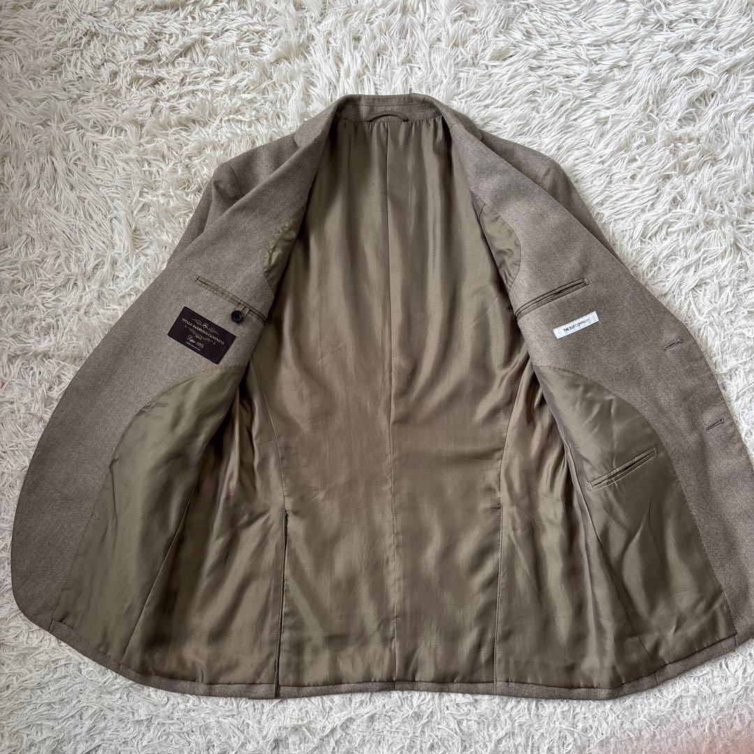 美品☆【スーツカンパニー】カノニコ生地　近年現行　ベージュ　本切羽165cm6D