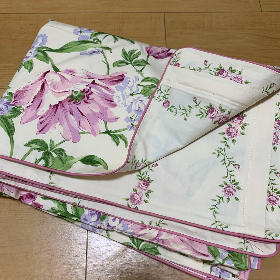 ローラアシュレイ　掛け布団カバー　150×210 　未使用