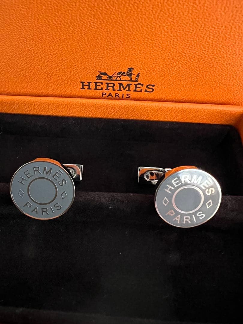 HERMES カフリンクス　リコル 2 エタン