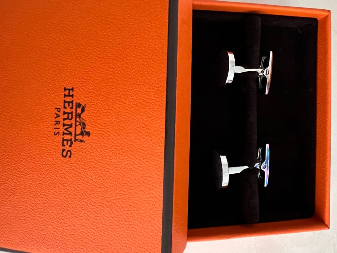 HERMES カフリンクス　リコル 2 エタン