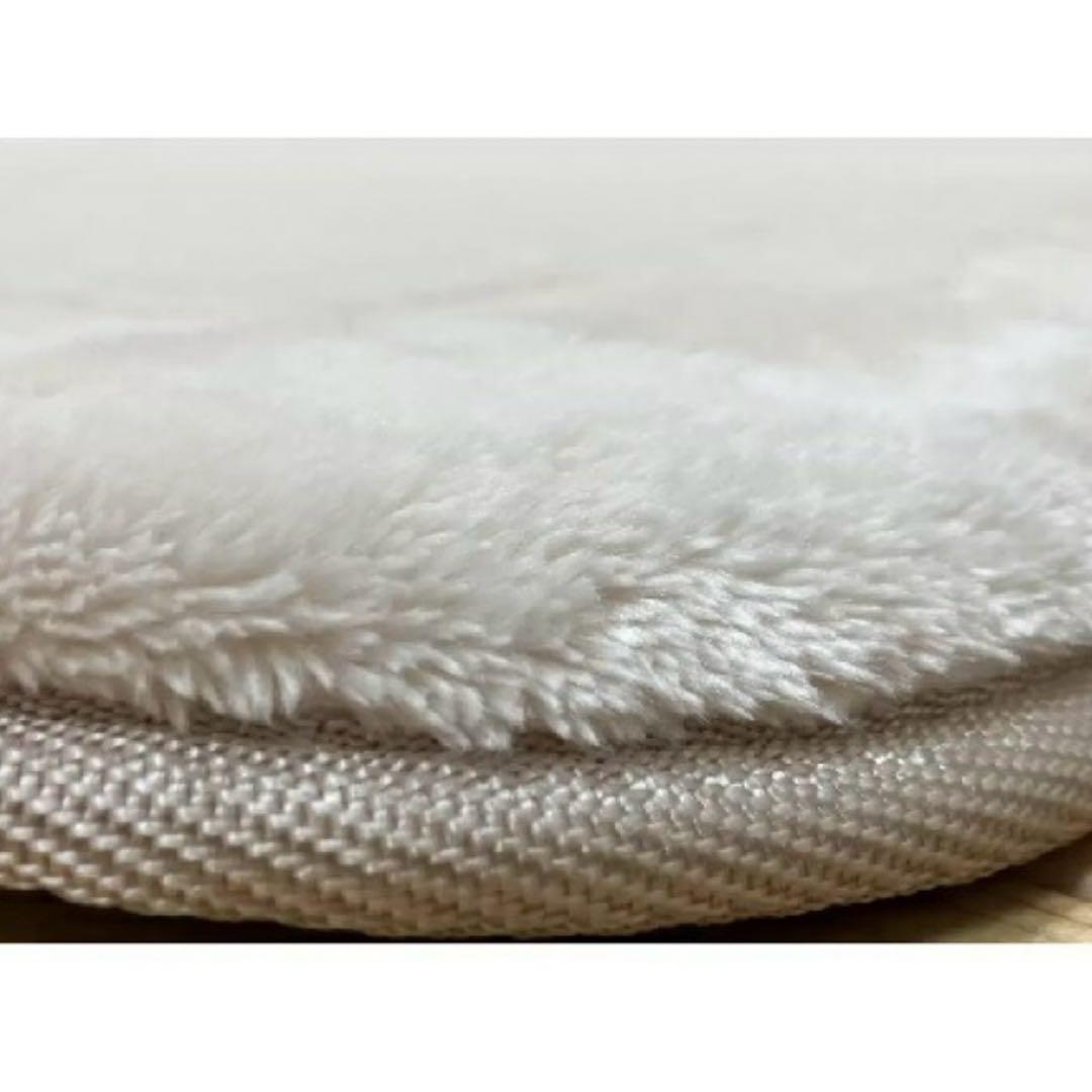 新品 昭和西川 極厚 フランネル ラグ 180×230cm 2.5畳 アイボリー