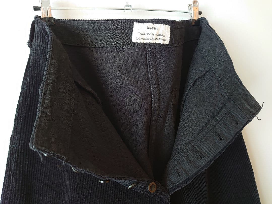 kaval カヴァル／Simple work pants (Dragon's